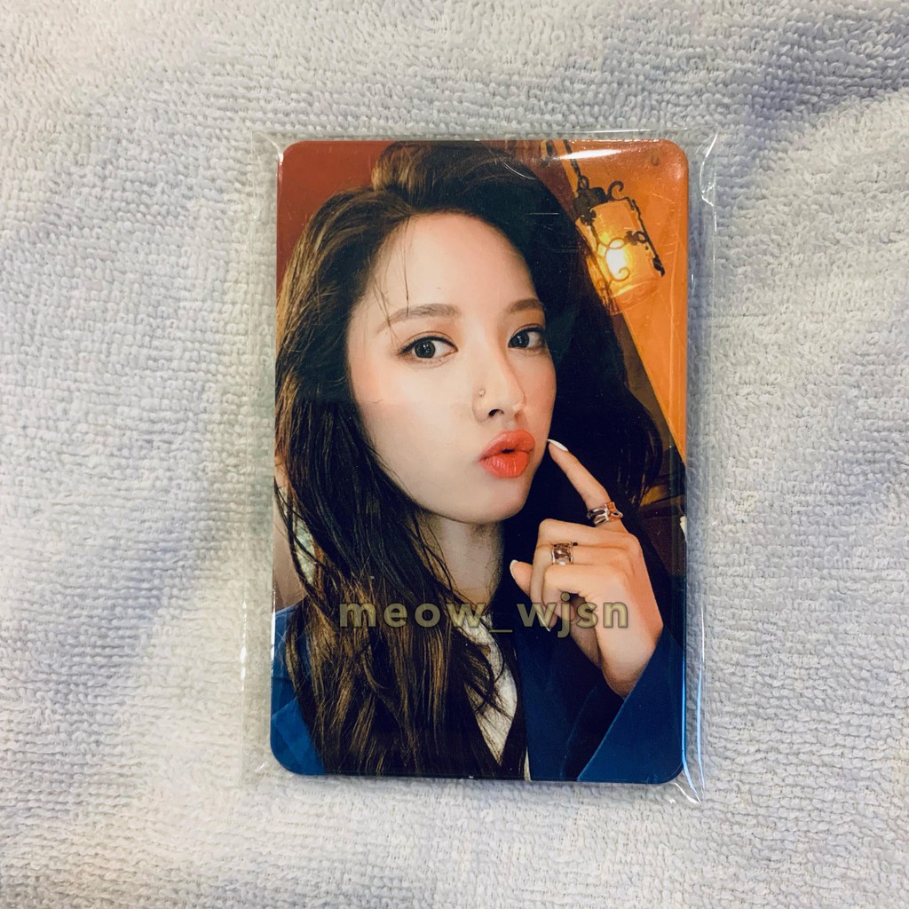 Photocard BONA WJSN The Black My Attitude - card hình