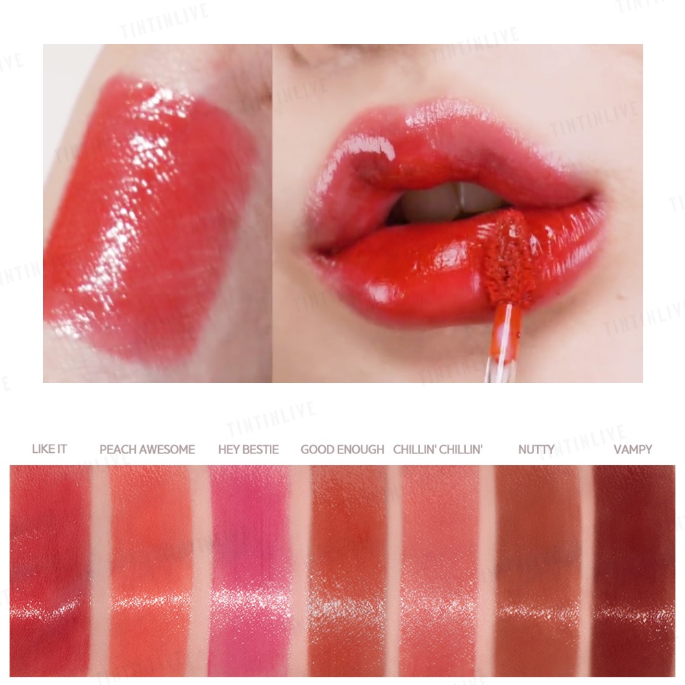 Son tint bóng eSpoir mềm môi căng mọng eSpoir Couture Lip Tint Shine trọn bộ 7 màu siêu hot