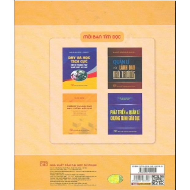 Sách - Cẩm Nang Quản Lí Và Lãnh Đạo Nhà Trường Phổ Thông Trong Bối Cảnh Đổi Mới Giáo Dục