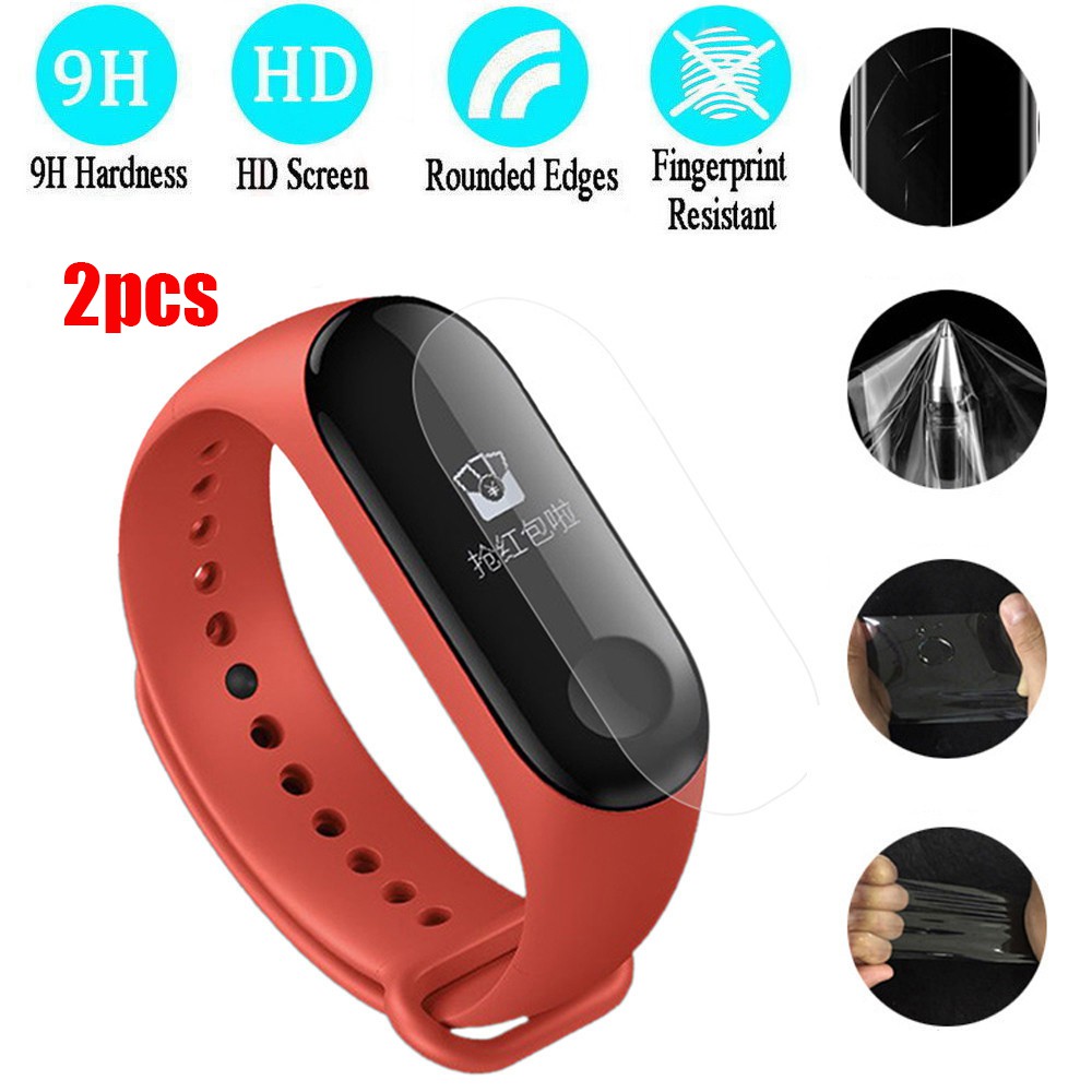 Bộ 2 miếng dán màn hình cho đồng hồ thông minh Xiaomi Mi Band 3