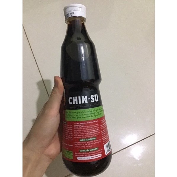Nước tương nấm Chin-su chai 700ml thơm ngon
