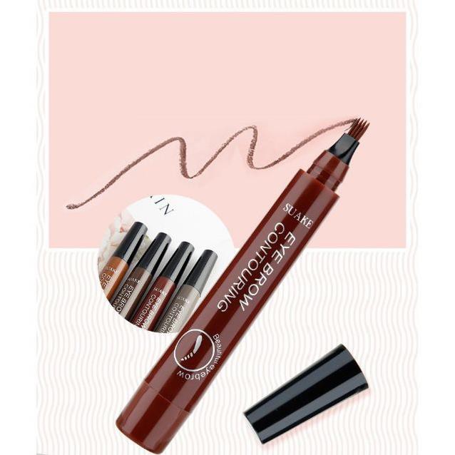 [Sỉ Lẻ] Bút chì vẽ lông mày phẩy sợi thêu tự nhiên | BigBuy360 - bigbuy360.vn