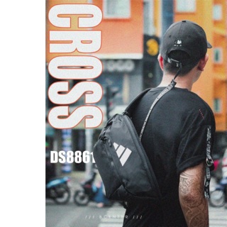 Túi đeo chéo đen Das classic urban backpack unisex