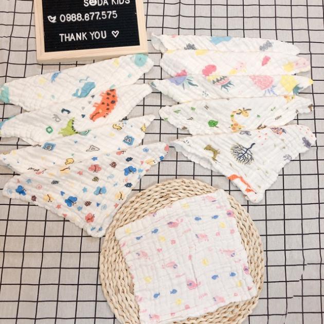 XẢ KHO KHĂN MẶT XÔ SỢI TRE 6 LỚP CAO CẤP