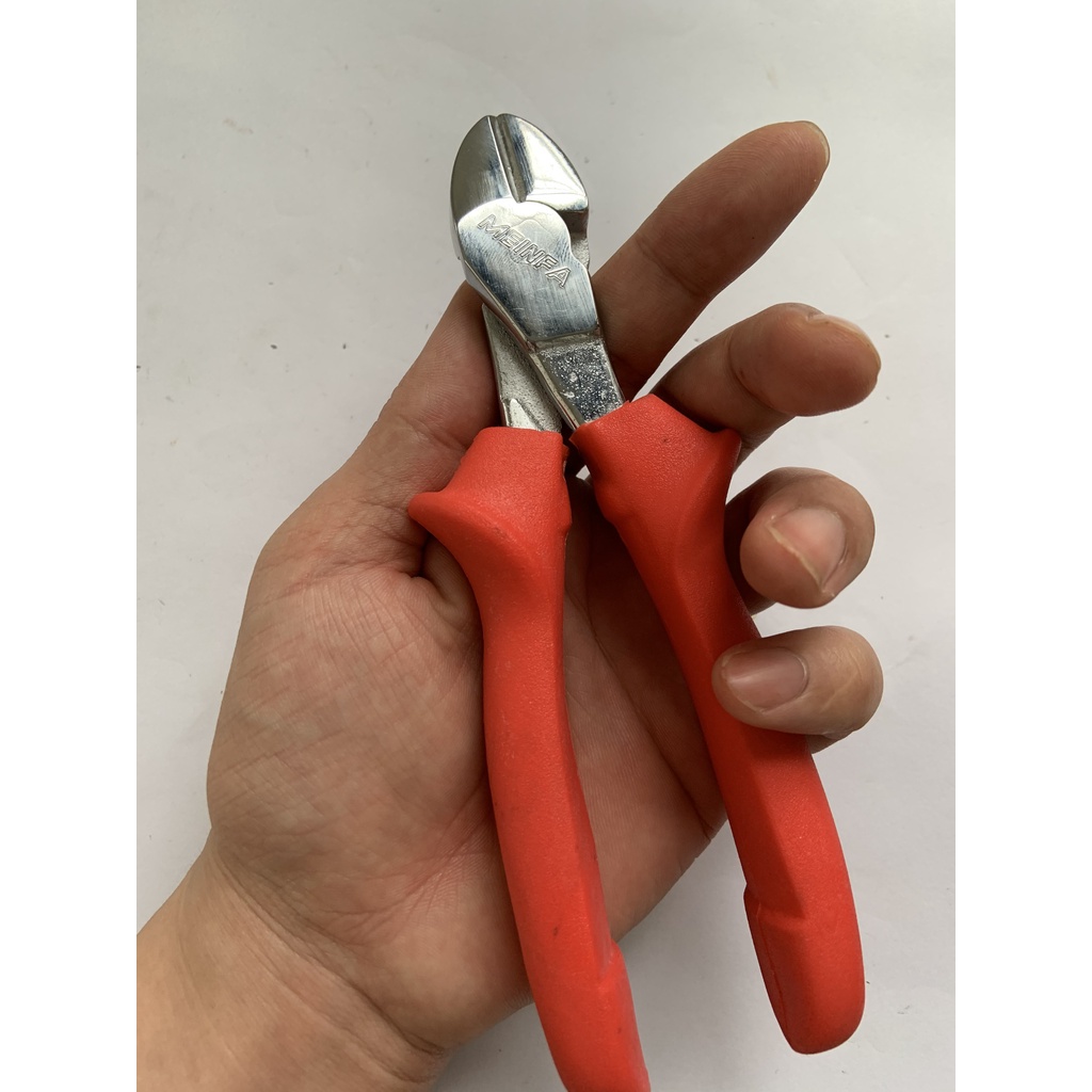 Kìm Cắt Dây Điện Cáp Quang Dây Thép Meinfa Chống Rỉ 6 Inch Cao Cấp Cắt Ngọt Lưỡi Bén | MEZOHA.VN