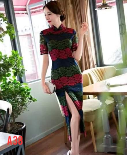 Sườn xám Thượng Hải cao cấp. Hàng nhập chính hãng. Cam kết uy tín, chất lượng vượt trội.