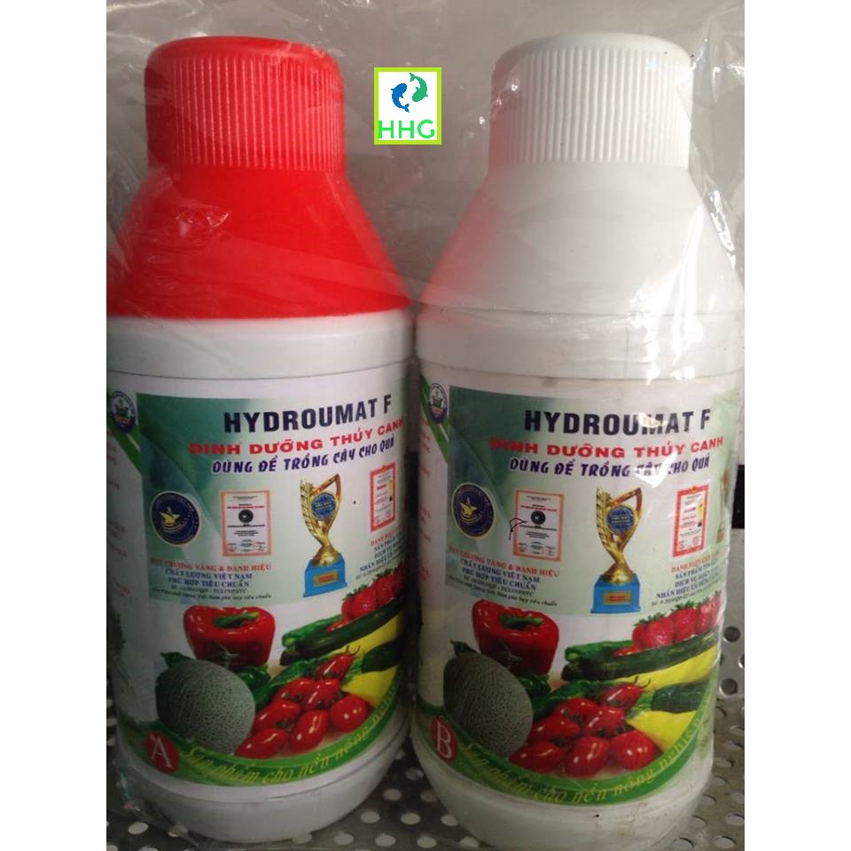 DUNG DỊCH DINH DƯỠNG THỦY CANH HYDROUMAT F CHO CÂY ĂN QUẢ