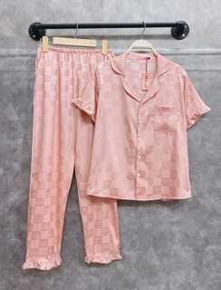 Pyjama lụa gấm loại 1  40-58kg