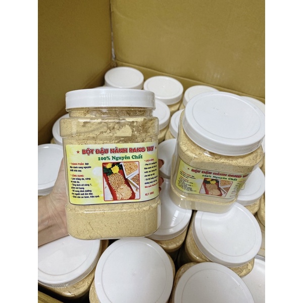 Bột đậu nành nguyên chất hỗ trợ giảm cân Hộp 500g