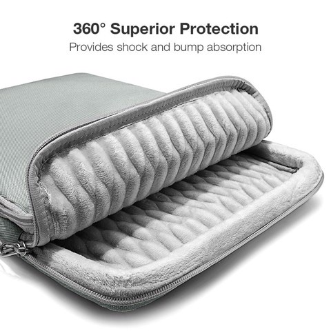 Túi chống sốc Tomtoc Protection Premium Macbook 15-16inch, chất liệu Cordura chống thấm tốt, ngăn chứa rộng rãi