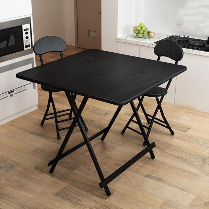 Bàn ăn gấp gọn - Bàn ăn gia đình vuông 80*80cm đủ màu