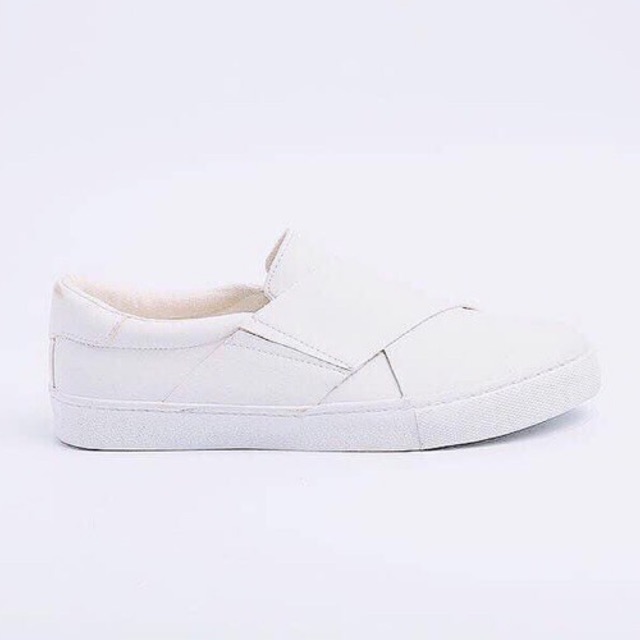 Giày slipon trắng MIDAZ (Nam) - MD00320 | BigBuy360 - bigbuy360.vn