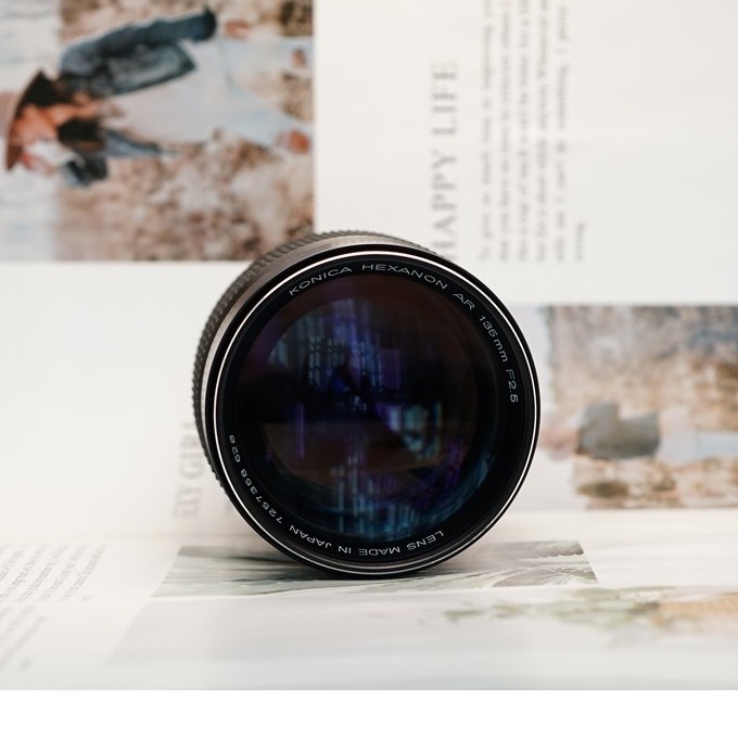 Ống kính MF Konica Hexanon AR 135mm F2.5
