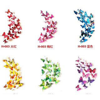 BƯỚM 3D 2 TẦNG TRANG TRÍ