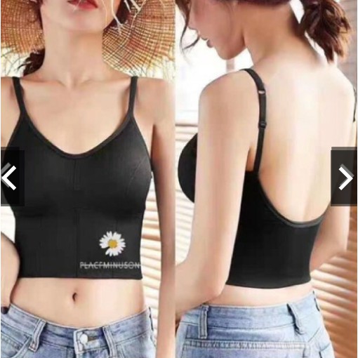 MỚI HÓT- Áo bra khoét U nâng ngực cúc hoạ mi