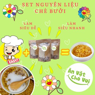 [Giá Tốt] SET Nguyên Liệu Làm Chè Bưởi Thơm Ngon Kèm Hướng Dẫn- Ăn Vặt Cho Vui