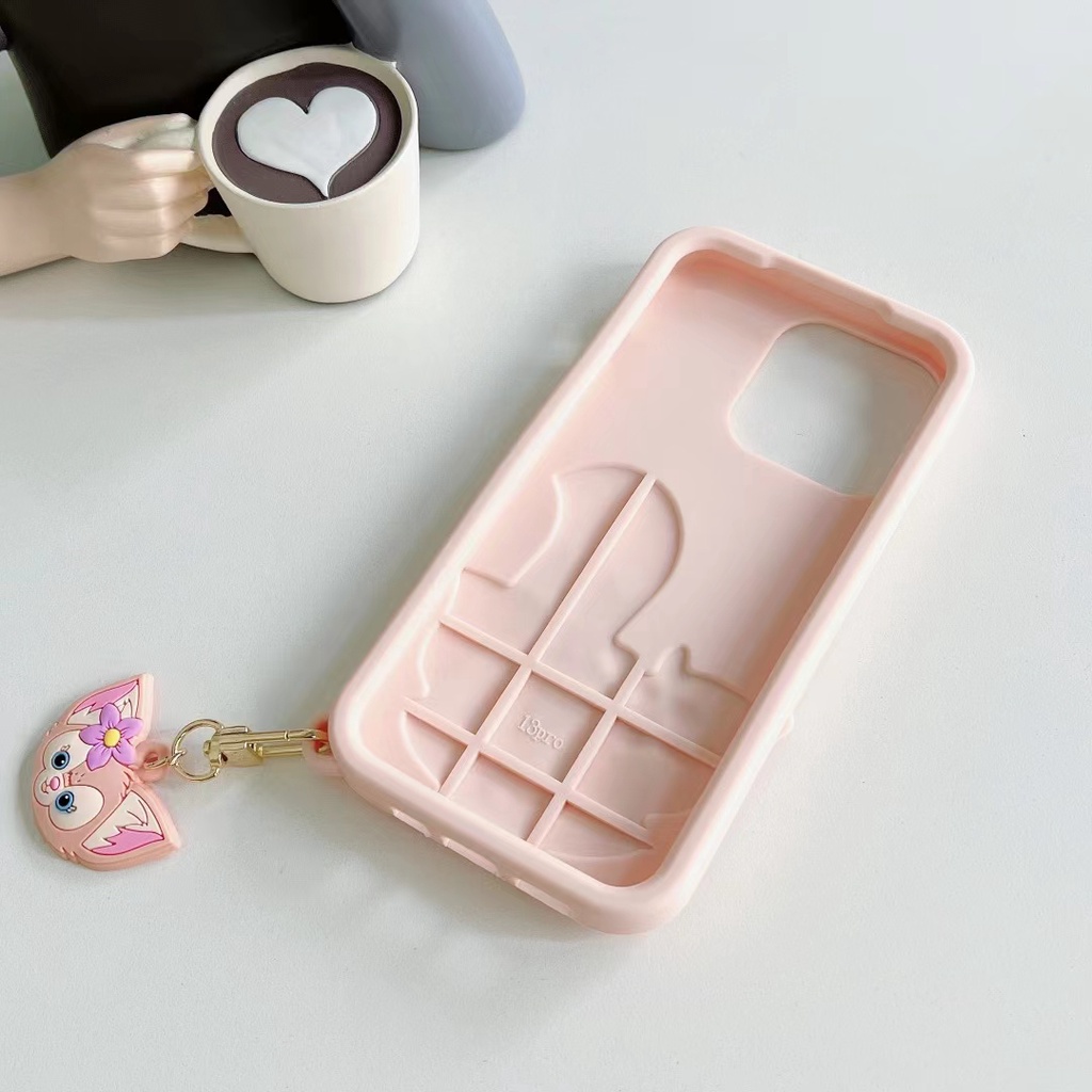 Ốp điện thoại hình Lina Bell 3D thích hợp cho IPHONE 13 PRO MAX 12 PRO MAX 11 PRO MAX XS MAX XR X 7 8 PLUS 6 6S PLUS