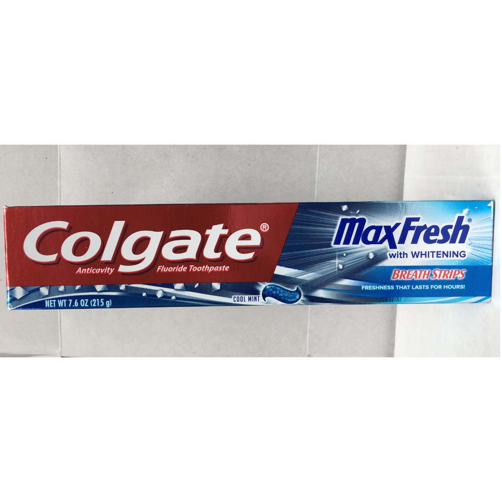 Kem đánh răng Colgate Maxfresh USA 215g
