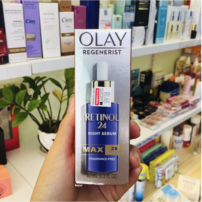 Tinh Chất Dưỡng Da Chống Lão Hoá Olay Regenerist RETINOL 24 Night Serum (40ml)