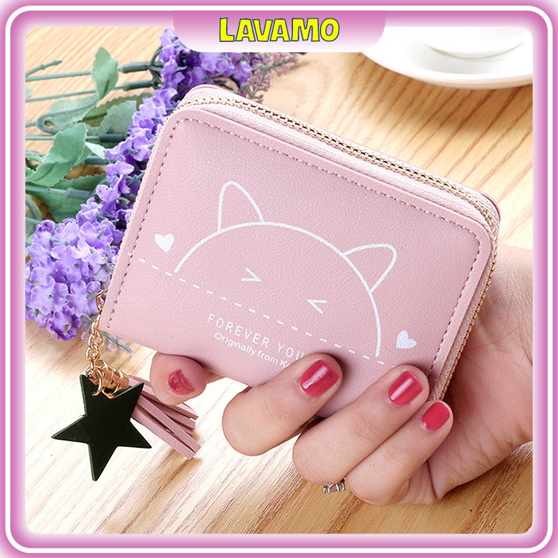 Ví nữ nhỏ gọn bỏ túi mini cầm tay cao cấp đẹp giá rẻ đựng tiền cute dễ thương VD255