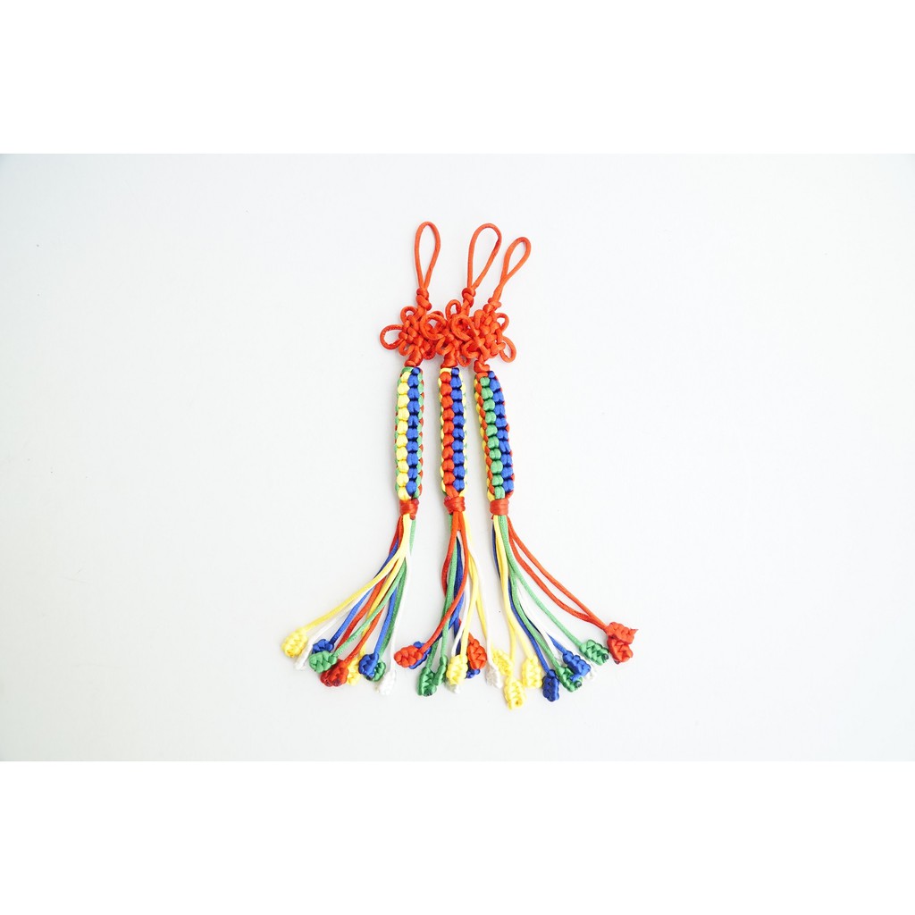 Dây ngũ sắc Phật Giáo Tây Tạng, chỉ ngũ sắc Phong Thủy | BigBuy360 - bigbuy360.vn