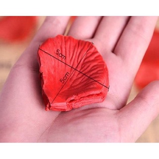 100 cánh hoa hồng bằng vải lụa trang trí