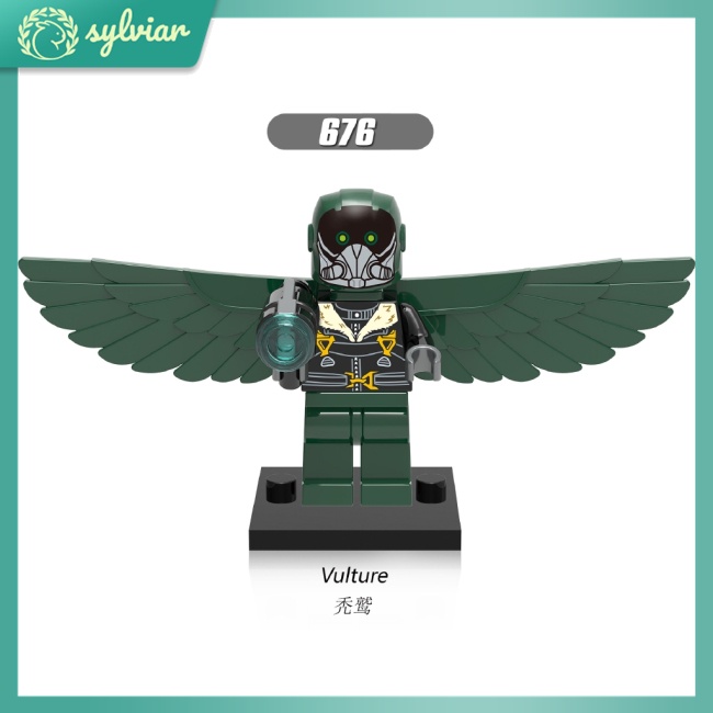 Mô Hình Lego Người Nhện Bằng Lụa X0168