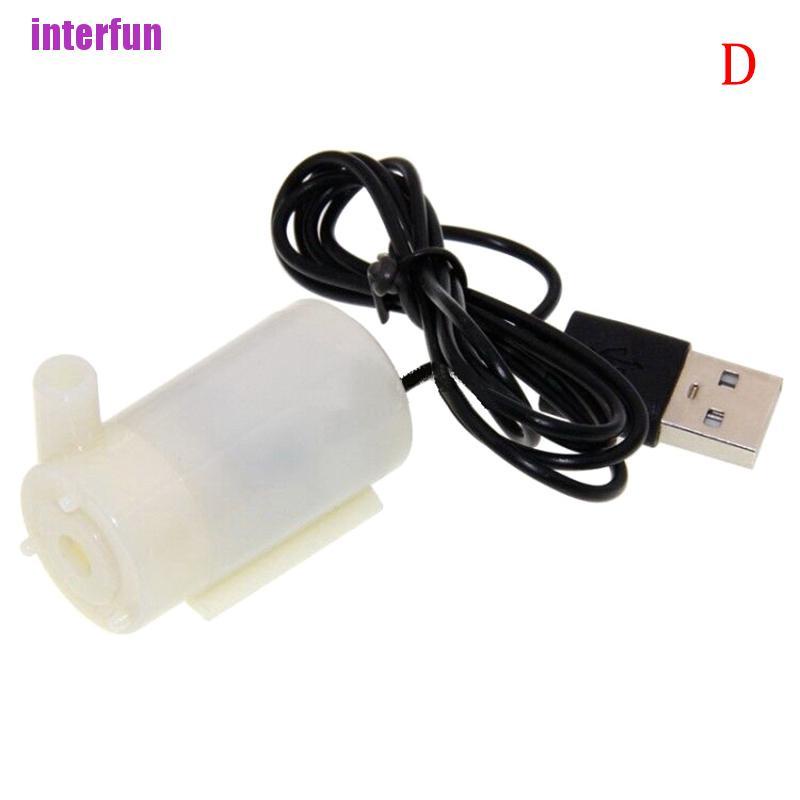 Máy Bơm Nước Mini Sạc USB Cho Bể Cá