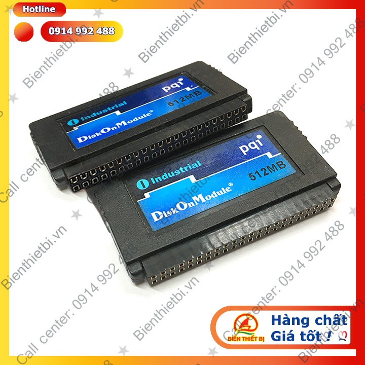 Thẻ nhớ công nghiệp EDC 44PIN IDE ATA 512MB DOM Disk on Module cho máy tính nhúng.