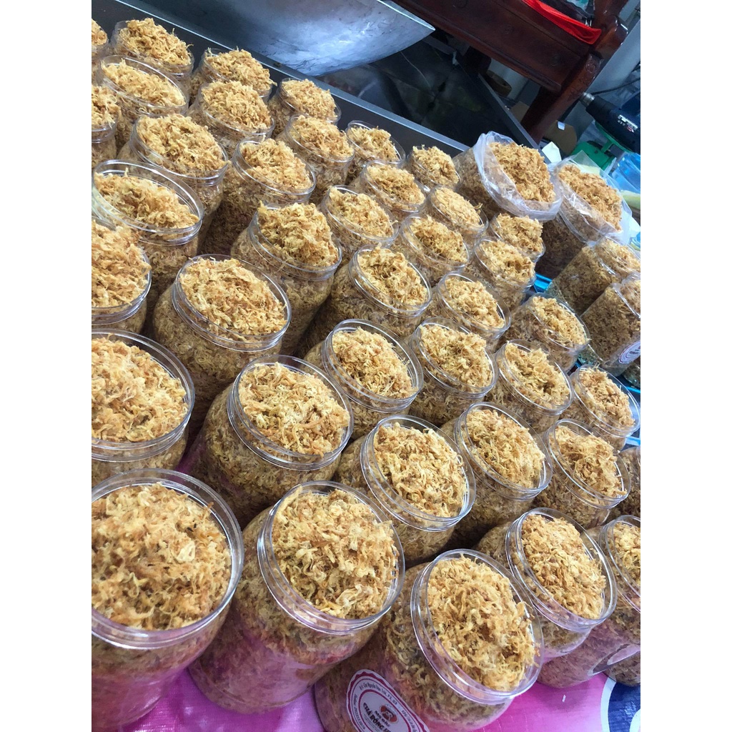 Chà bông ruốc heo sợi vị bắc-vừa ăn hũ 500g rẻ cô đìu