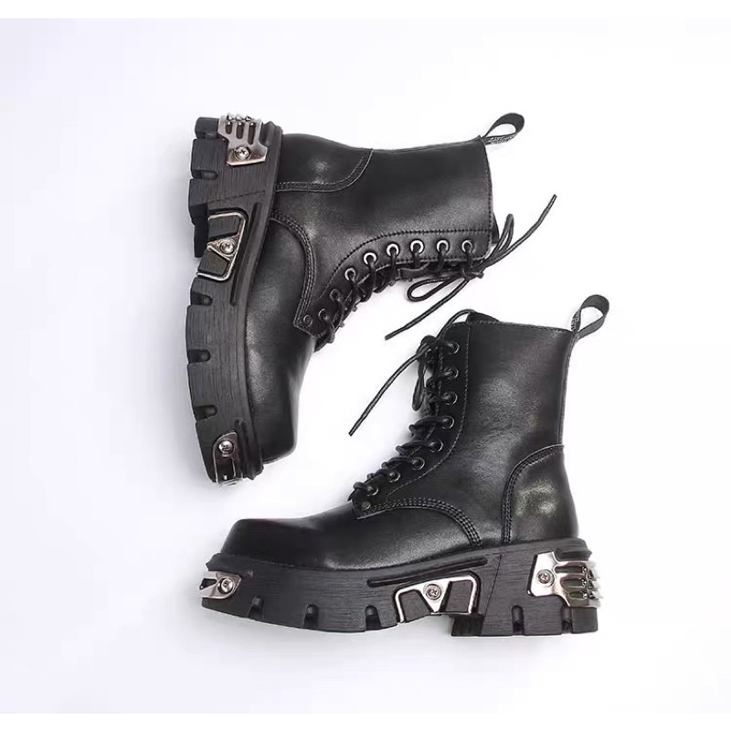Boot đế cao gắn kim loại - ROCKY BOOTS