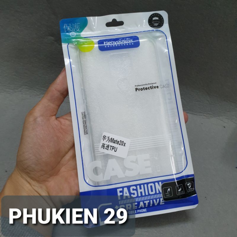Ốp lưng silicon dẻo trong cao cấp Henyou