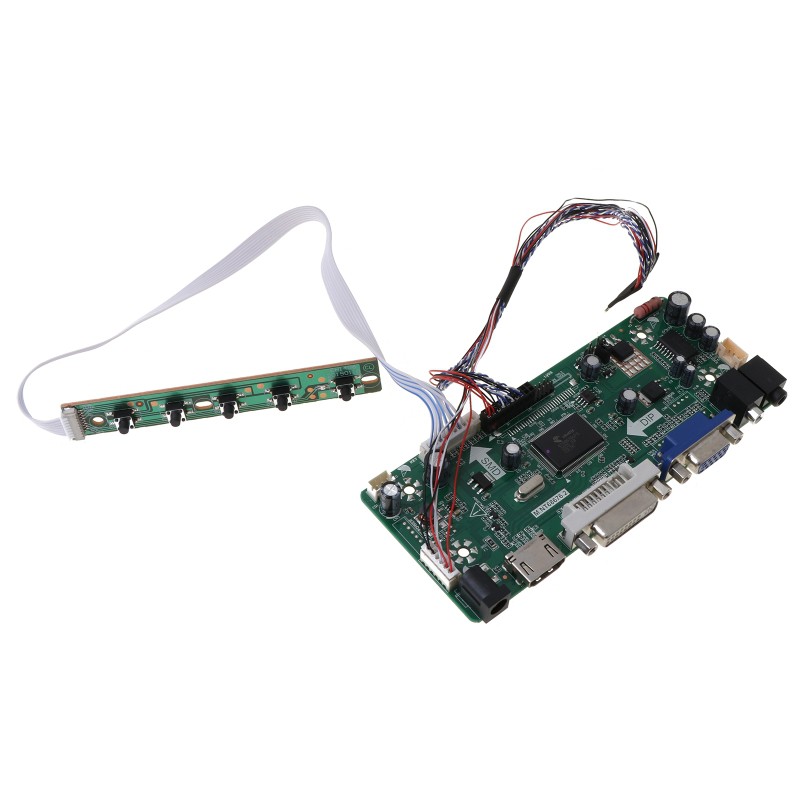Bảng Mạch Điều Khiển Cho Lcd Hdmi Dvi Vga Audio Pc 15.6 &quot;B156Xw02 1366x768 1ch 6 / 8-bit 40 Pin