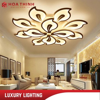 (Bảo hành 2 năm)Đèn ốp trần Romeo, Led 3 chế độ ánh sáng, trang trí phòng ngủ phòng khách
