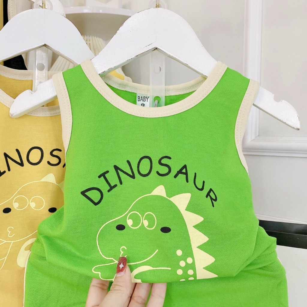 Bộ Ba Lỗ Hình Khủng Long Chất Đũi Siêu Mát Cho Bé Trai