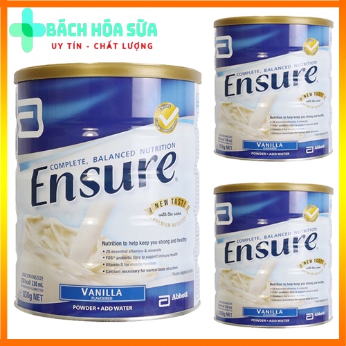 [Date mới nhất] Sữa Ensure Úc loại 850g