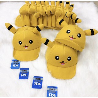 nón pikachu chất liệu mềm mai dễ chịu cho các bé
