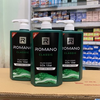Sữa tắm romano classic 650 ml