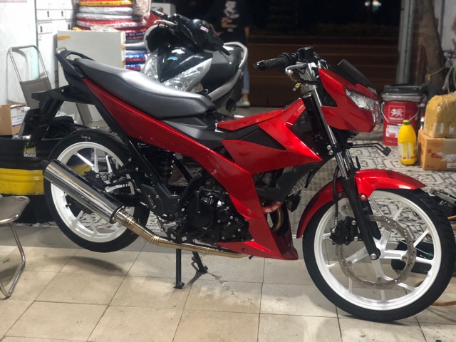 Bộ Nhông sên dĩa Recto 7li cho Raider Satria Fi size 14 - 39 chính hãng