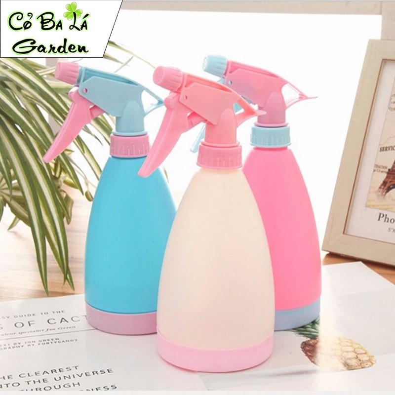 Bình xịt nước tưới cây mini nhiều màu 400ml