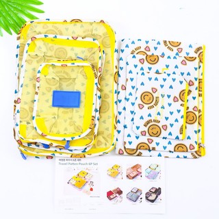 Set 6 túi đựng đồ du lịch cá nhân tiện dụng