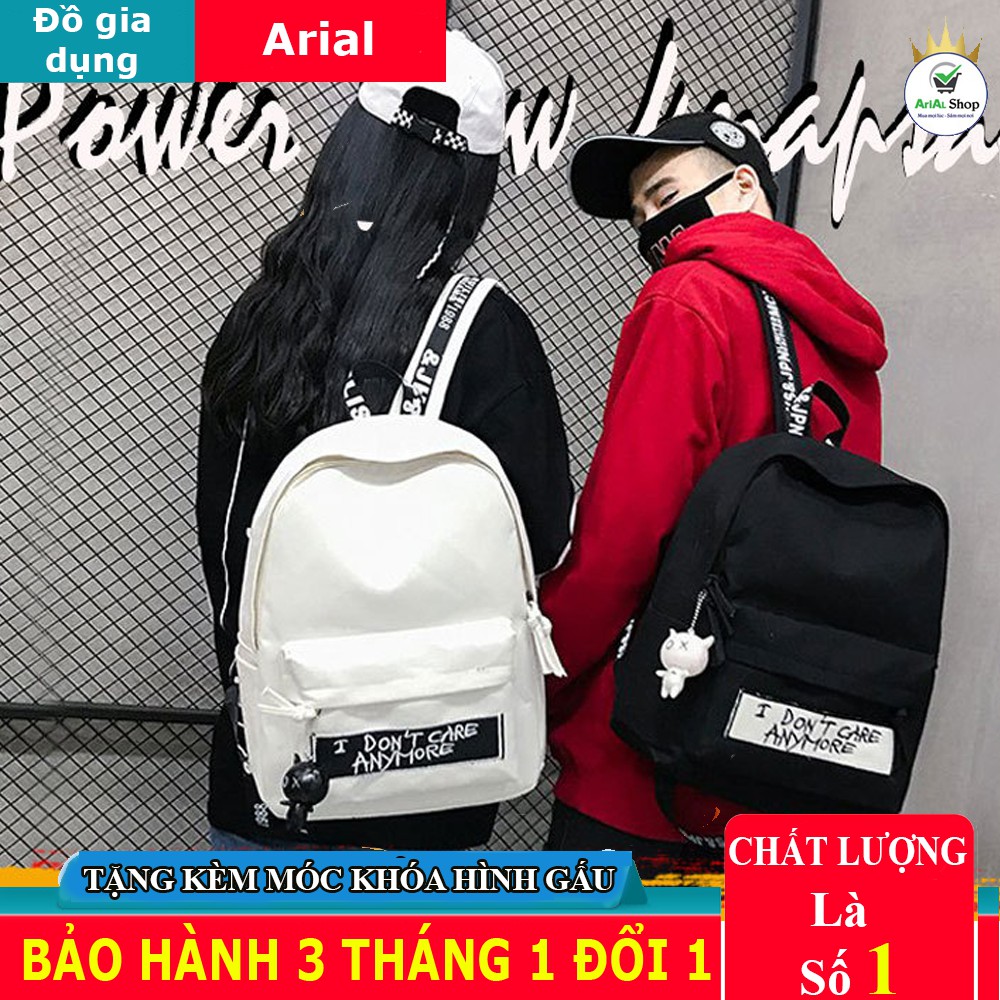Balo đeo vai phong cách Hàn Quốc cho nữ Tặng Kèm Móc Khóa