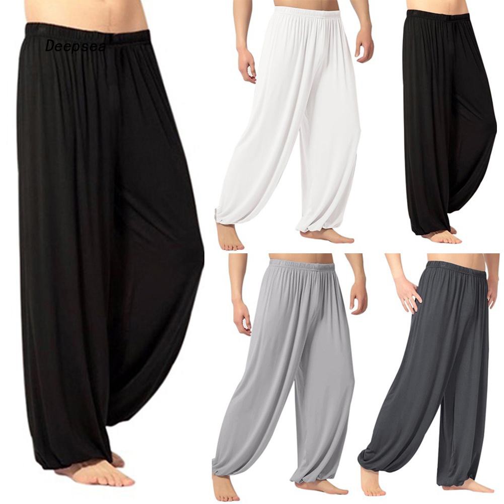 Quần Baggy Dài Ống Rộng Màu Sắc Thời Trang Cho Nam