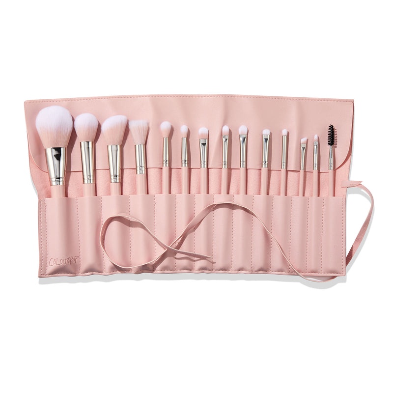 Bộ Cọ Makeup Colourpop - Smoke 'n Roses Brush Roll