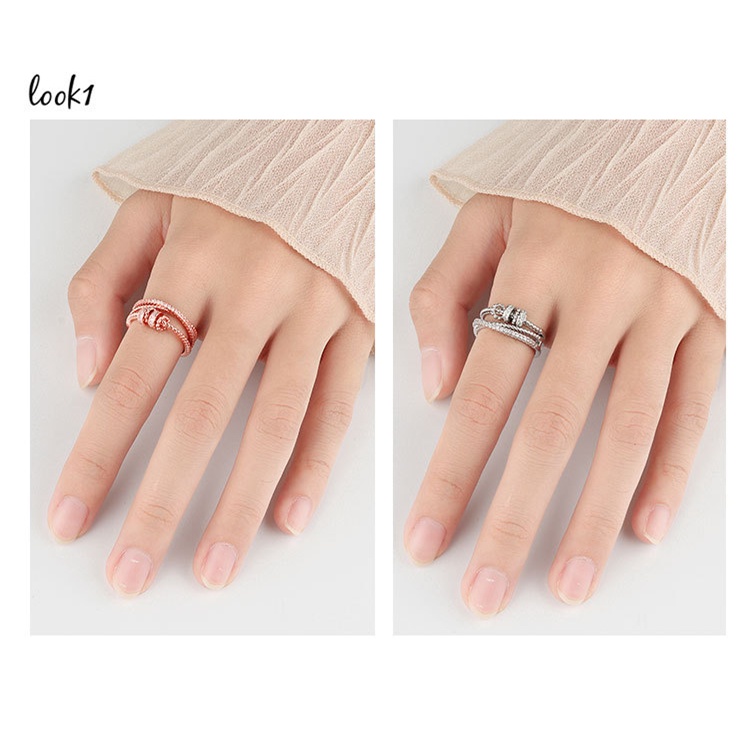 Nhẫn nữ mẫu mới style Hàn cực xinh - N83