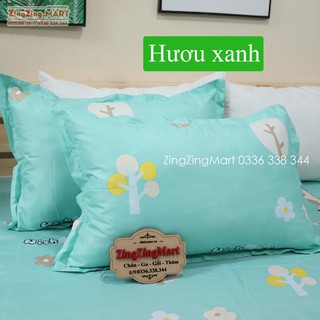 [Siêu sale] Vỏ gối nằm Kẻ BBR Cotton poly (Được lựa mẫu)