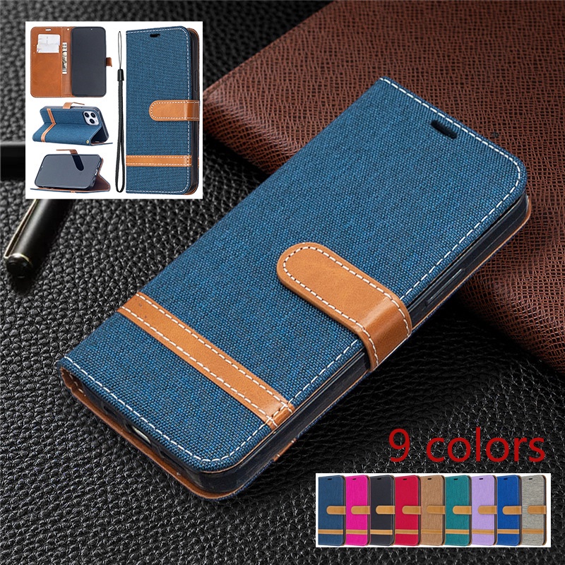 Bao da điện thoại nắp lật từ tính có ngăn đựng thẻ bảo vệ toàn diện cho IPhone XR X XS XS MAX IPhoneSE2 SE3