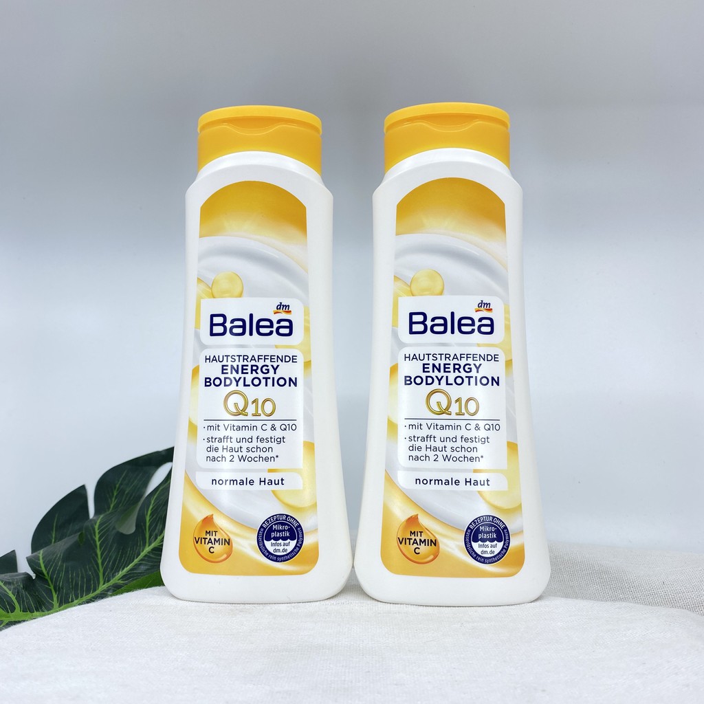 Sữa dưỡng da toàn thân Balea Q10 cấp ẩm dưỡng da trắng sáng- hàng chuẩn đức