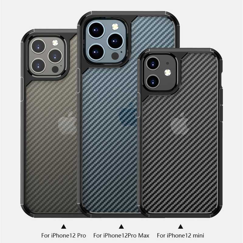 Ốp điện thoại trong suốt chống sốc thích hợp cho Iphone 12 Pro Max Iphone 11 Pro Xs Max Xr X 7 8 Plus Se 2020 12 Mini