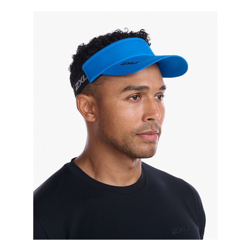 2XU HIỆU SUẤT VISOR UNISEX Mũ Model UQ6165F-SRLBLK